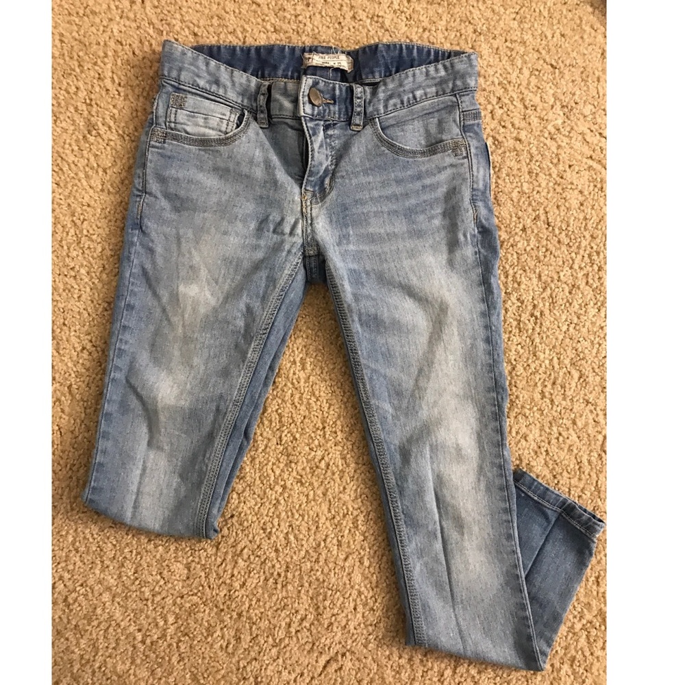 Free people skinny jeans size 25